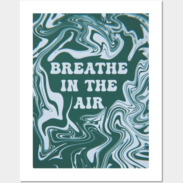 Breathe In The Air | Artwork by Julia Healy Wall Art by juliahealydesign